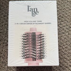 Lange high volume 75mm Pink Brush Dryer Attachment barrel